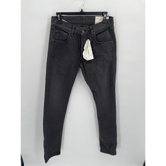 NWT Rag & Bone Fit 2 Slim Leg in Grey Wash Denim Jeans // 29x34 - Picture 4 of 10